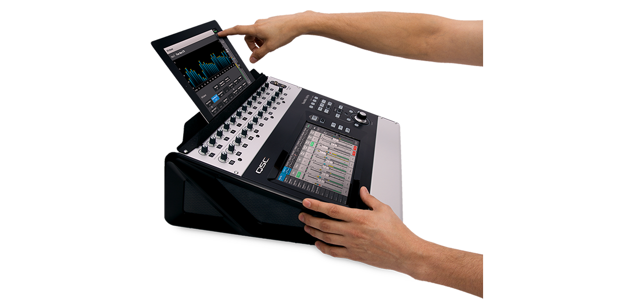 Image of person operating TouchMix-30 Pro