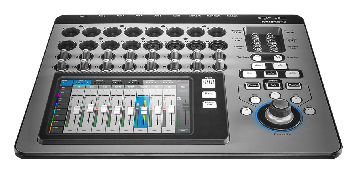 Front image of TouchMix-16