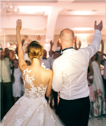 Image of bride and groom