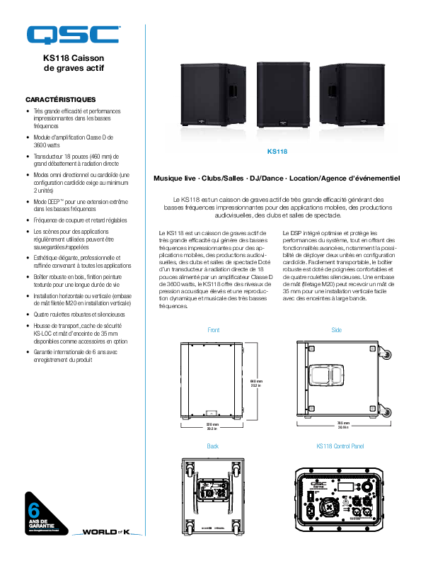 q_spk_ks_118_specs_fr.pdf