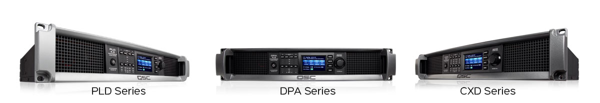 Image of QSC amplifiers